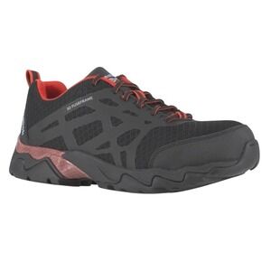 Reebok Work Men's Beamer Composite Toe ESD Work Shoe Black/Red - RB1061, Sz: 10M